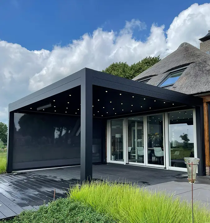 Aluminium Terrasoverkapping