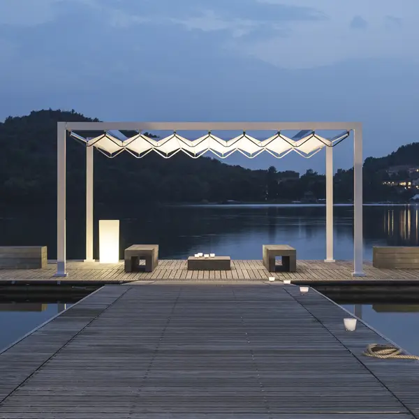 Terrasoverkapping met doekTerrasoverkapping met doek