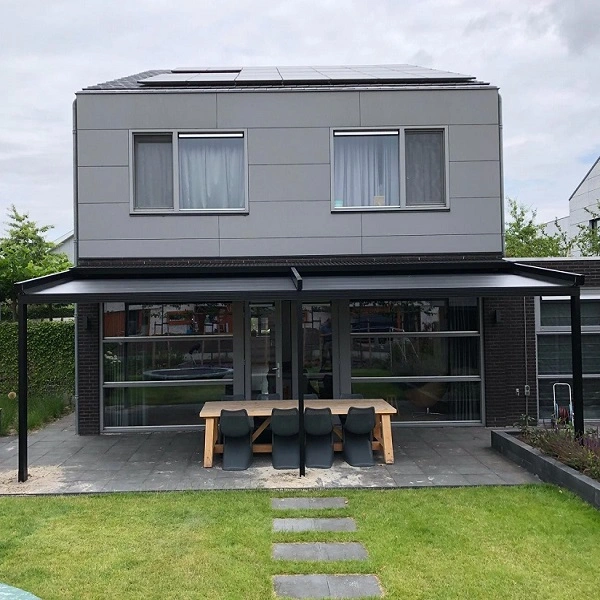 Tuinkamer met schuifdak Viva