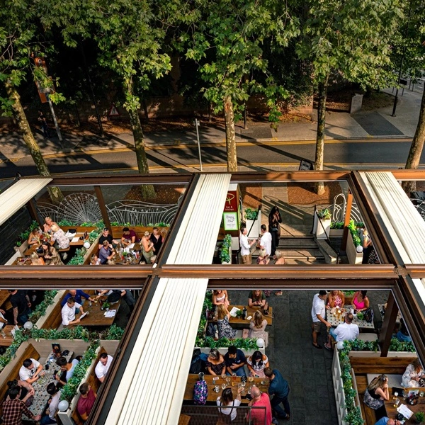 Overkapping camping Zenit