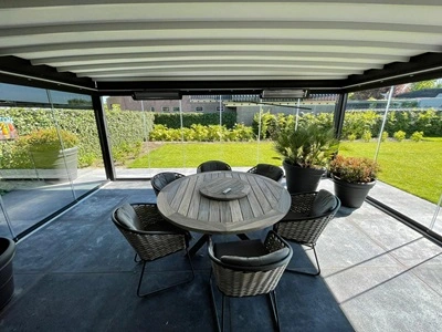 ZRS vrijstaand met glas ZRS vrijstaand met glas