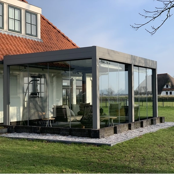 Zon regenwering staander Azimut