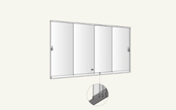 Glazenschuifwanden Glisse