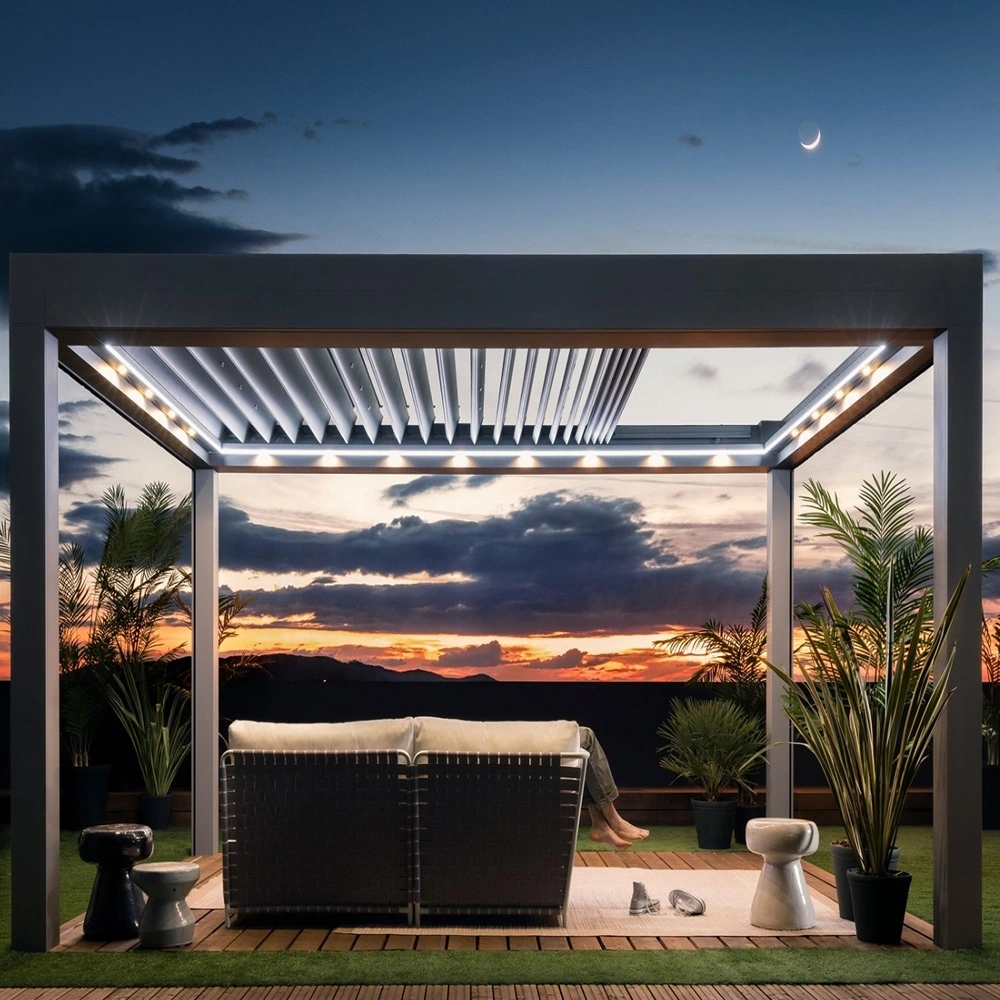 Glazen overkapping solar panelen carport