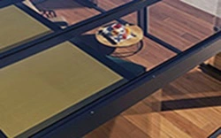 Serrezonwering glazen overkapping Area