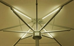 Verlichting parasol