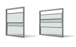 Configuratie opties Close up windscherm