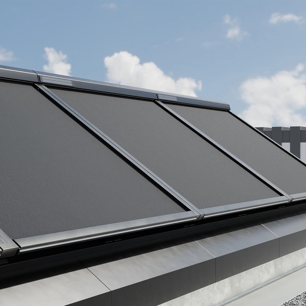 Zonwering VZ 080-ZIP solar op hellend dak