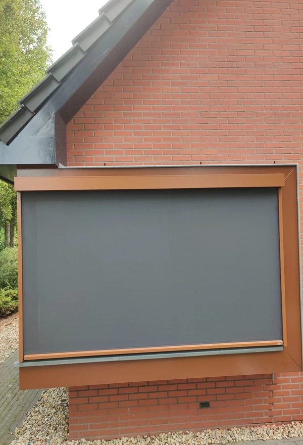 Realisatie zip screens Gorredijk Veldman