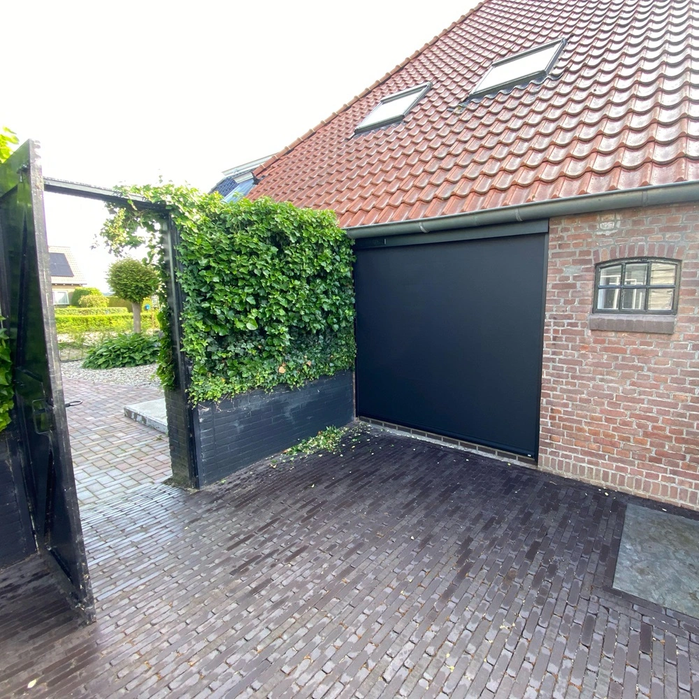 Solar screen in Rottum op boederij Veldman Zonwering Solar screen in Rottum op boederij Veldman Zonwering