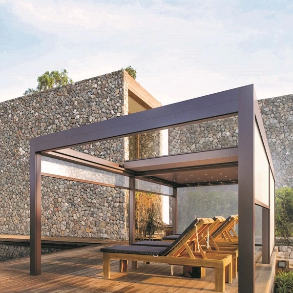 Velvet lamellen overkapping uitschuifbaar