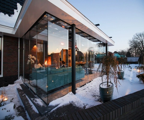 Neo glazenschuifdak Ittalum bij Veldman Zonwering