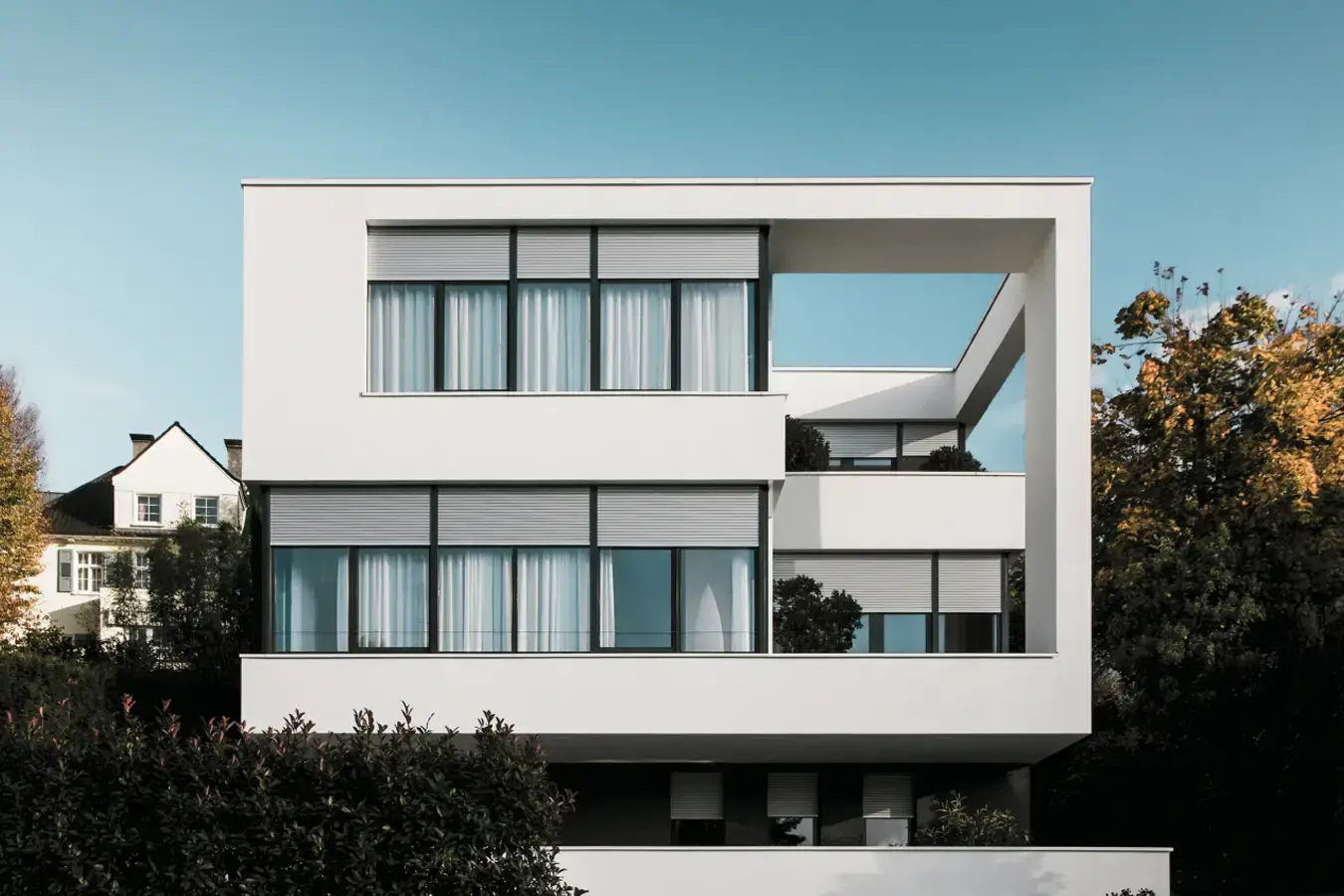 Modern terrasoverkapping