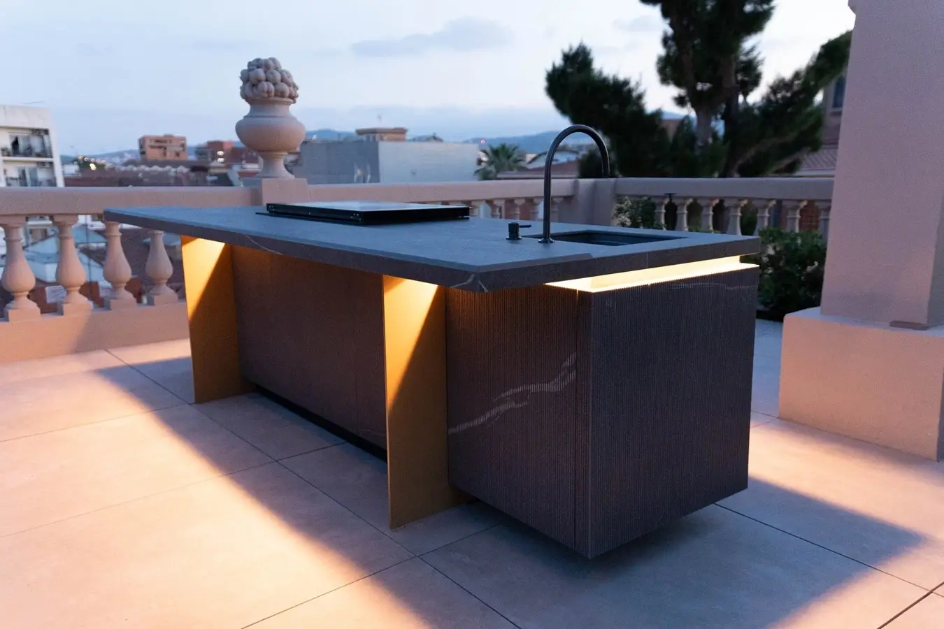 Aluminium terrasoverkapping